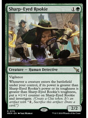 Sharp-Eyed Rookie