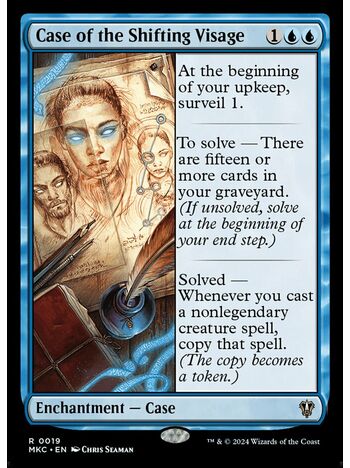 Case of the Shifting Visage