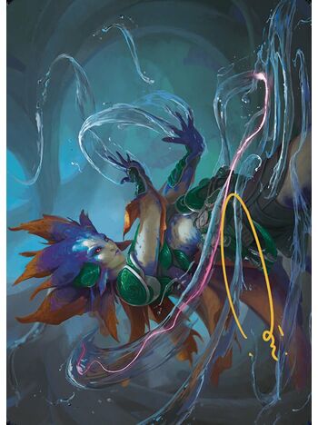 Nicanzil, Current Conductor // Nicanzil, Current Conductor Token (Art Series)