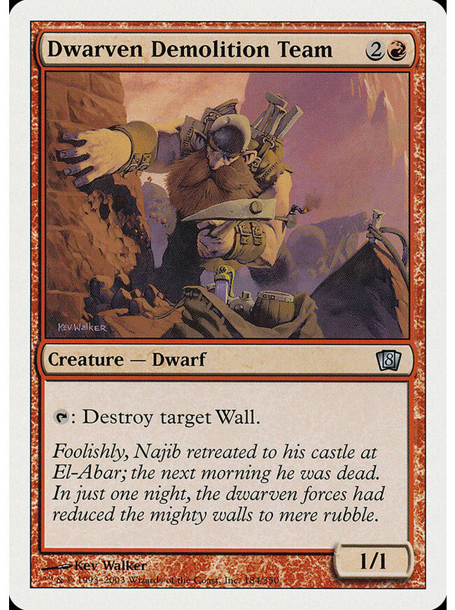 Dwarven Demolition Team