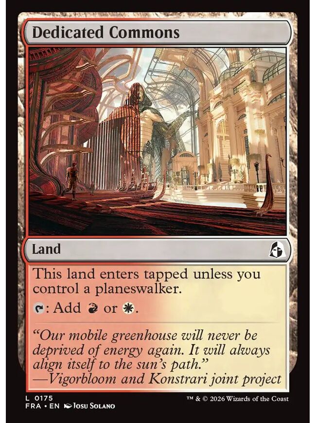 Dedicated Commons