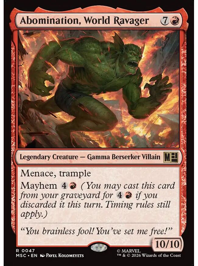 Abomination, World Ravager