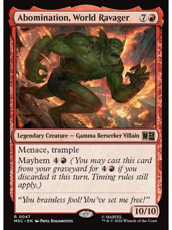 Abomination, World Ravager