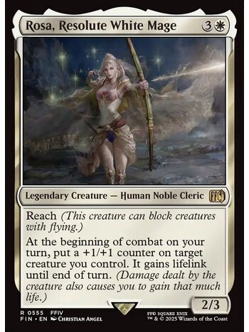 Rosa, Resolute White Mage