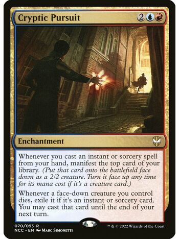 Cryptic Pursuit