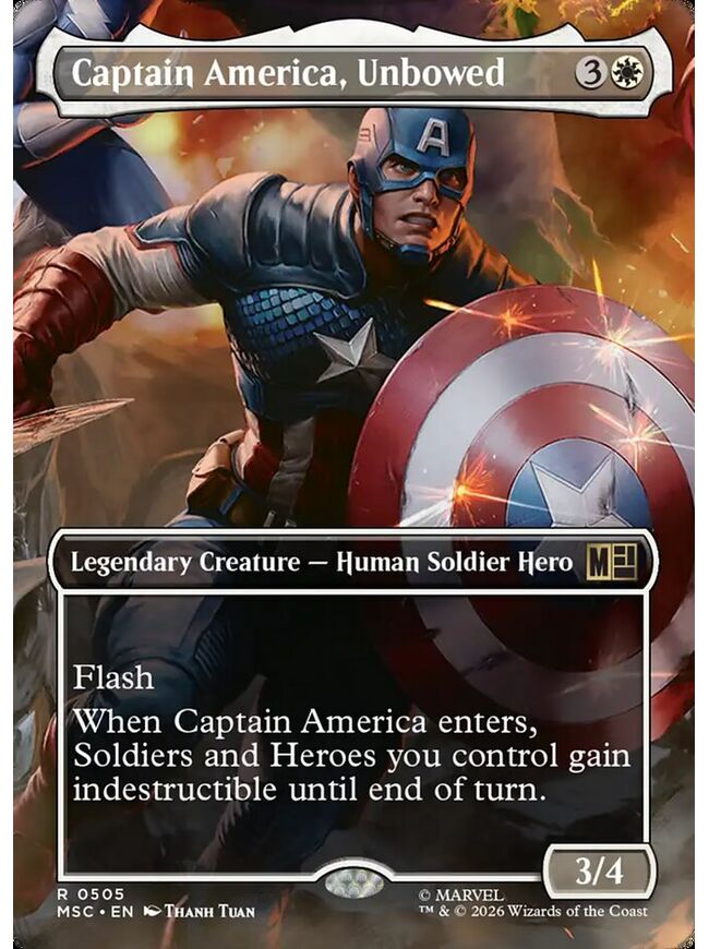 Captain America, Unbowed