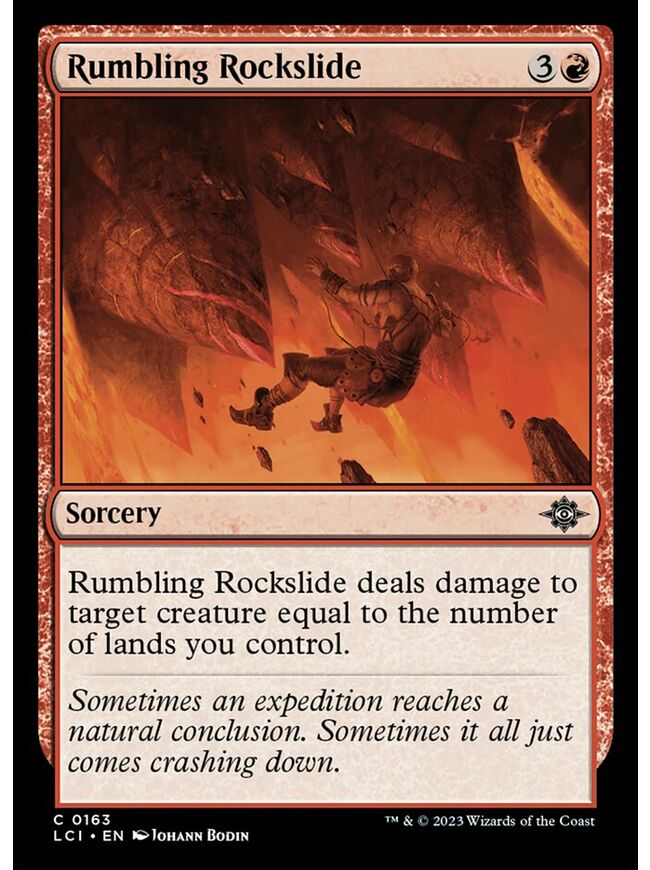 Rumbling Rockslide