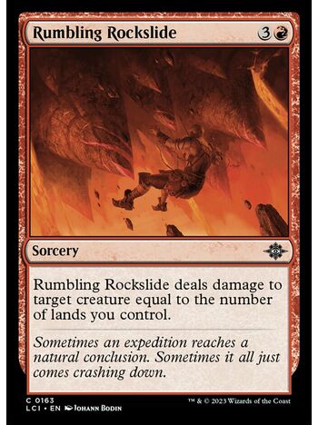 Rumbling Rockslide