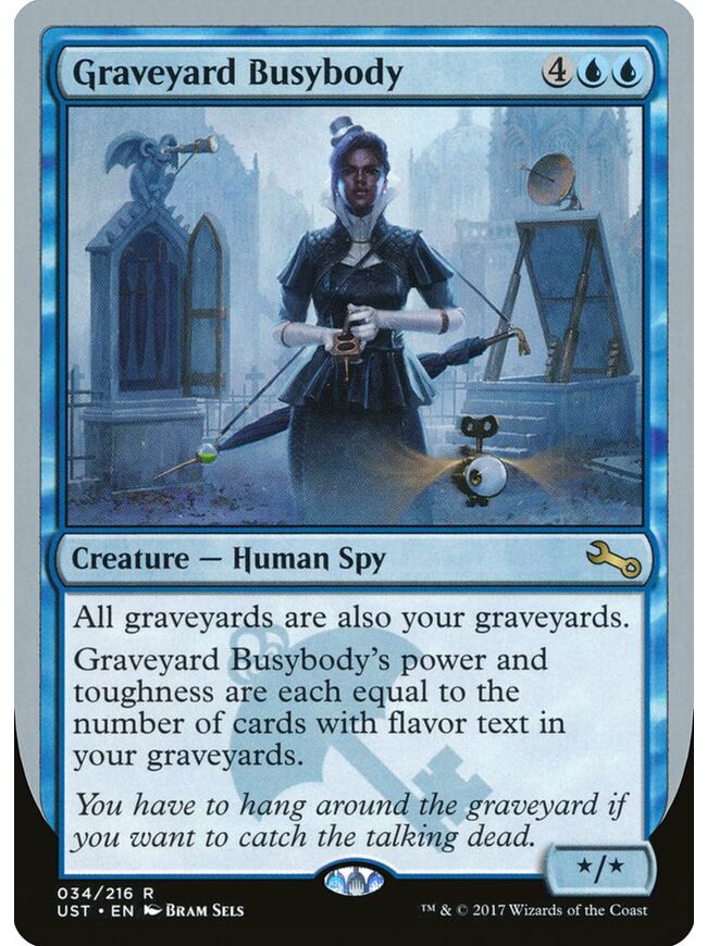 Graveyard Busybody