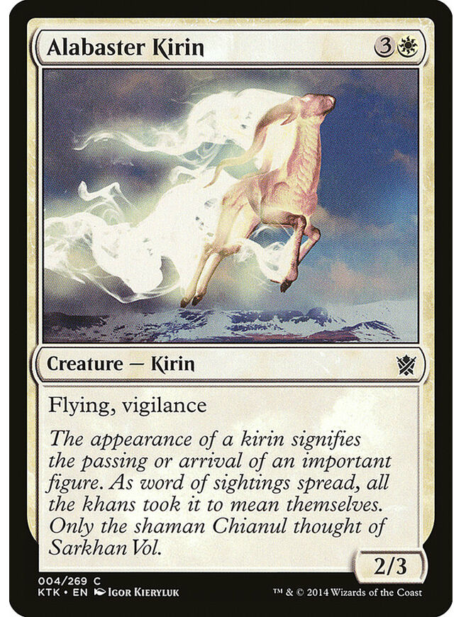 Alabaster Kirin