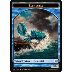Elemental Token (1/0) (Blue)