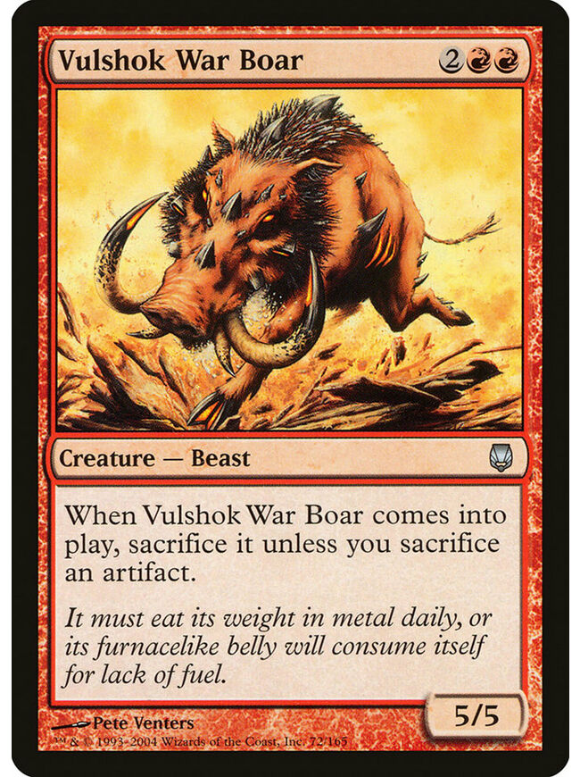 Vulshok War Boar