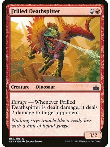 Frilled Deathspitter