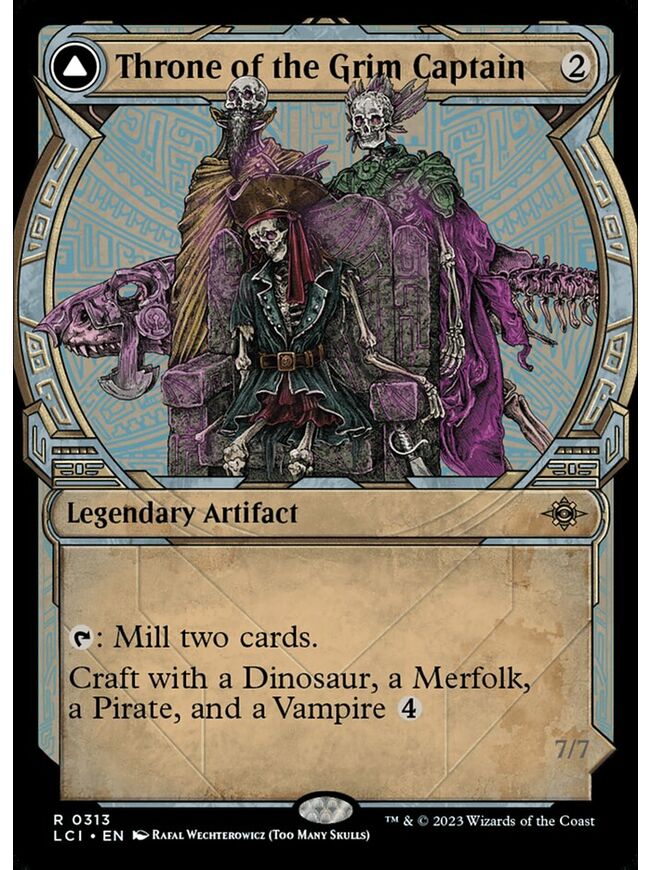 Throne of the Grim Captain // The Grim Captain