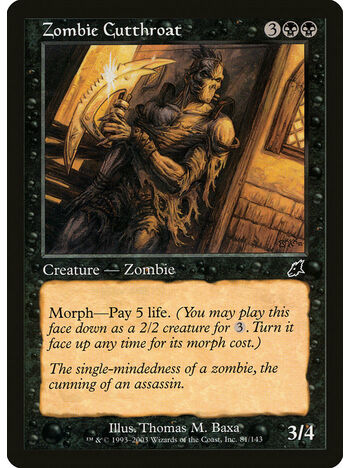 Zombie Cutthroat