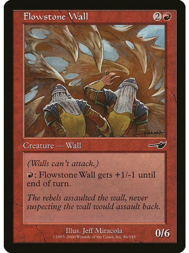 Flowstone Wall