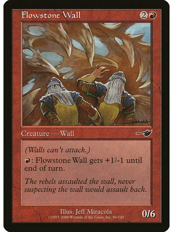 Flowstone Wall