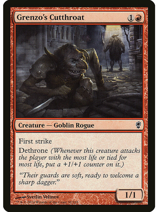 Grenzo's Cutthroat