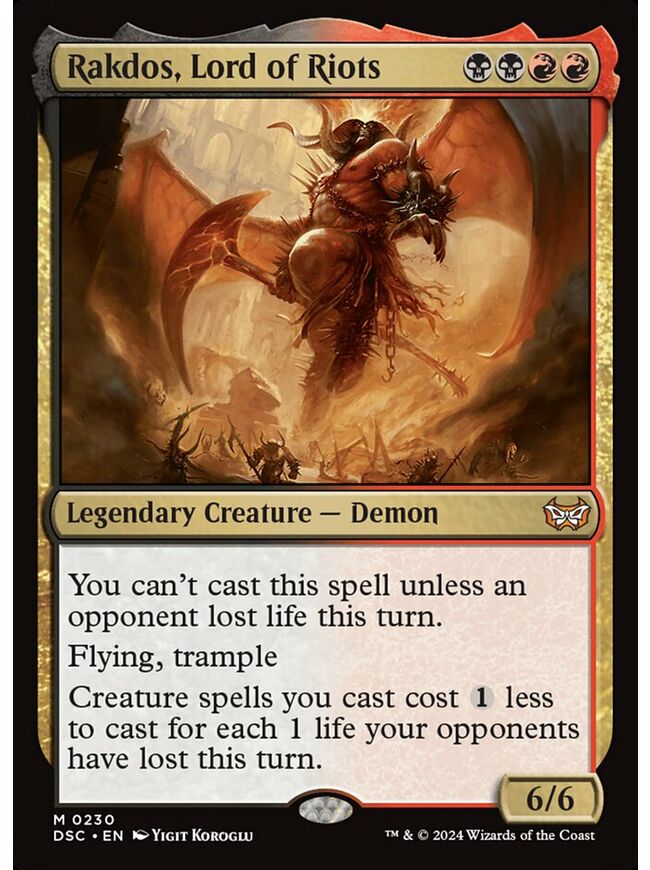 Rakdos, Lord of Riots