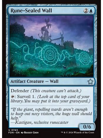 Rune-Sealed Wall