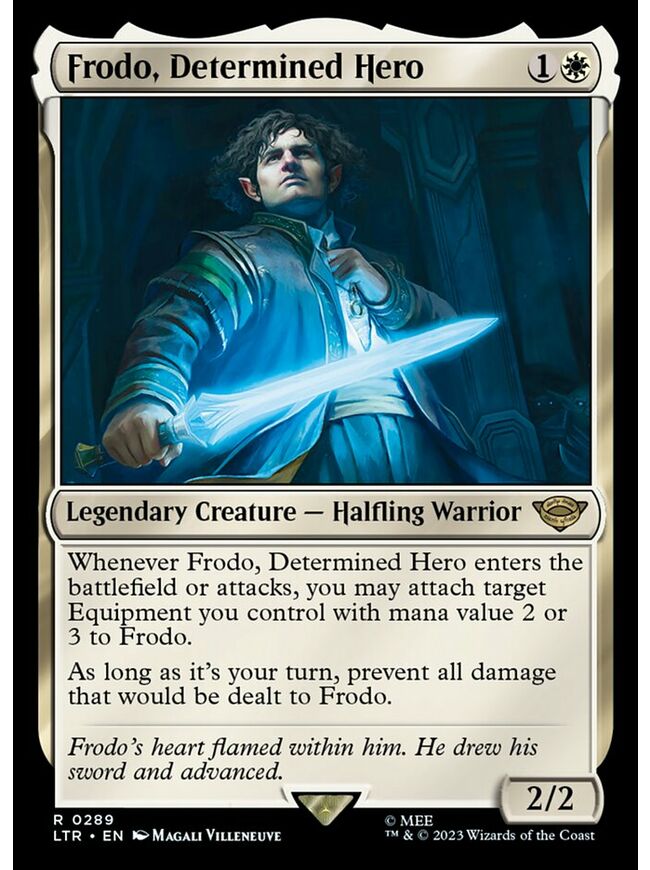Frodo, Determined Hero