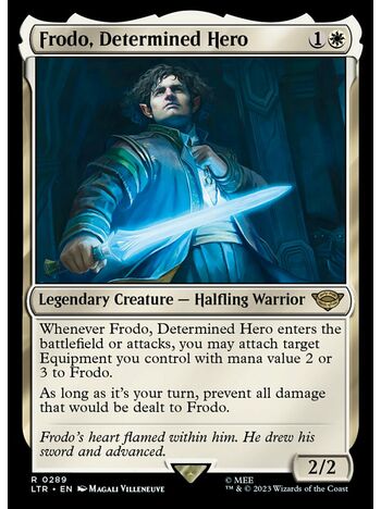 Frodo, Determined Hero