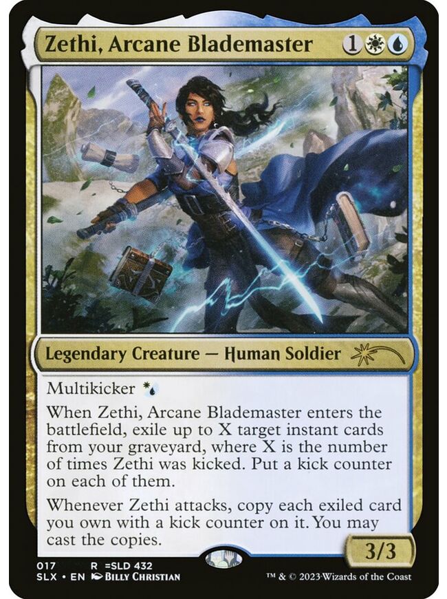 Zethi, Arcane Blademaster (Chun-Li, Countless Kicks)