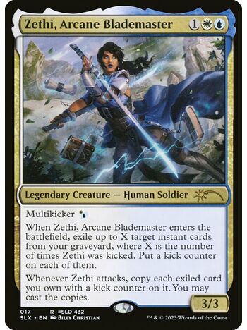 Zethi, Arcane Blademaster (Chun-Li, Countless Kicks)