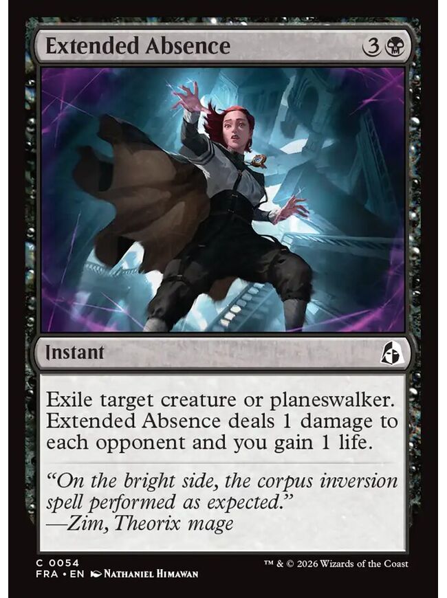 Extended Absence
