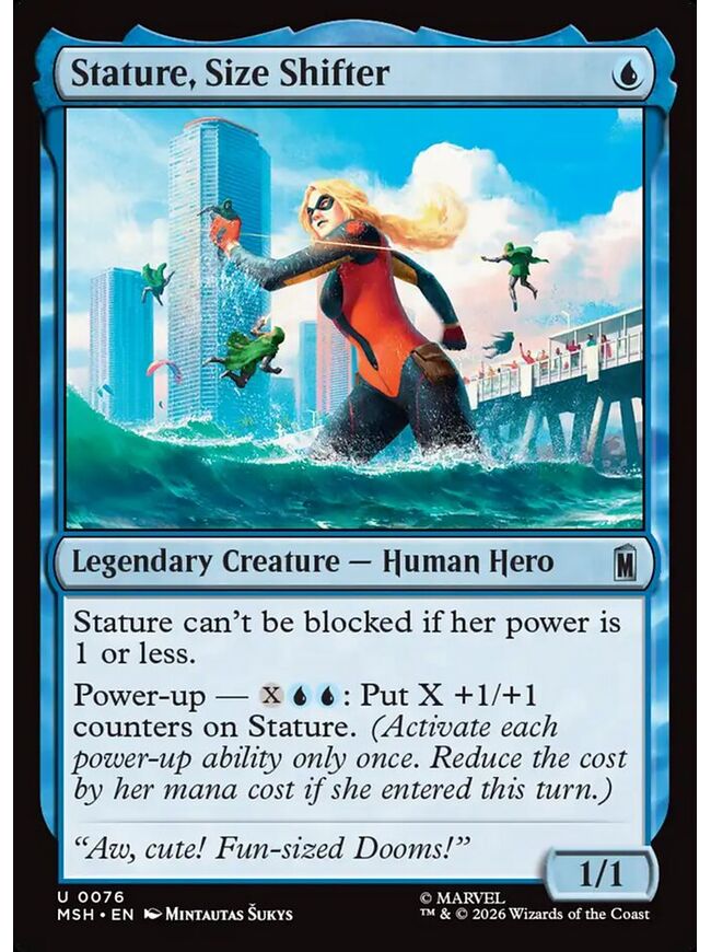 Stature, Size Shifter