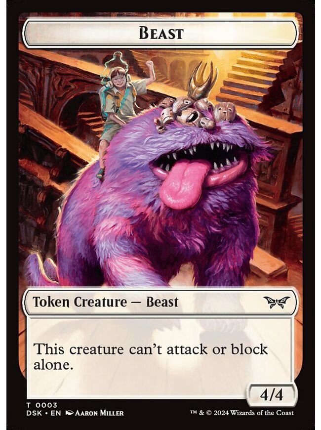 Beast Token (White)