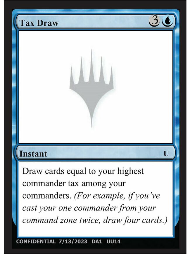 Tax Draw