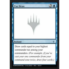 Tax Draw
