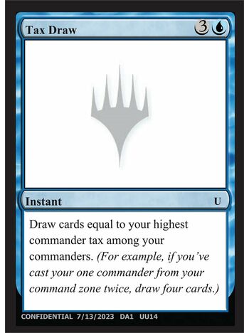 Tax Draw