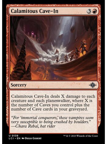 Calamitous Cave-In