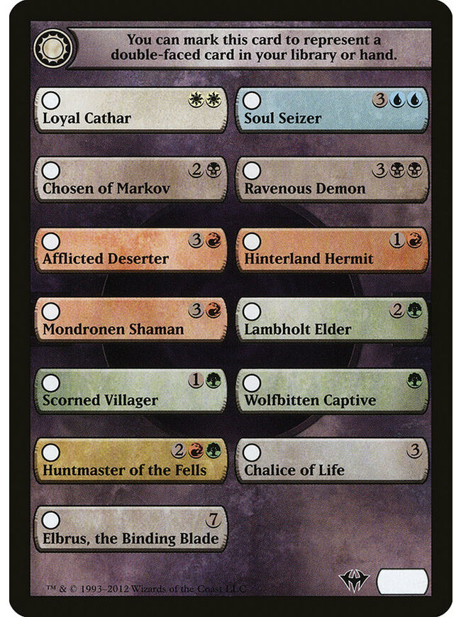 Dark Ascension Checklist Token