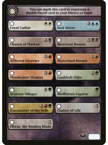 Dark Ascension Checklist Token