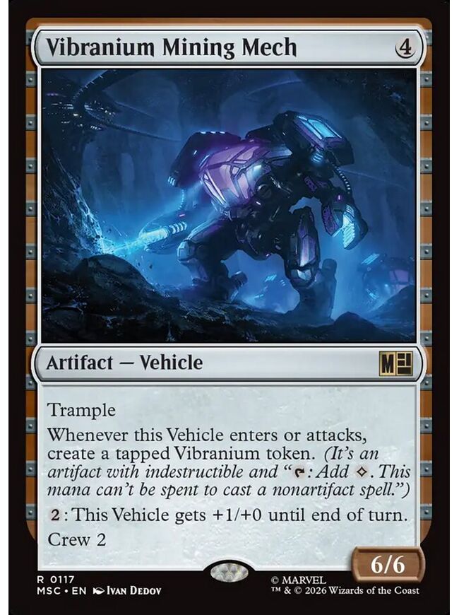 Vibranium Mining Mech
