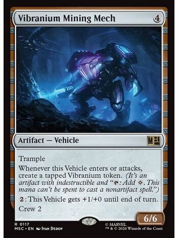 Vibranium Mining Mech