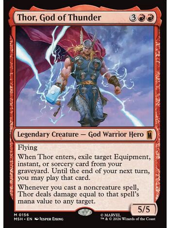 Thor, God of Thunder