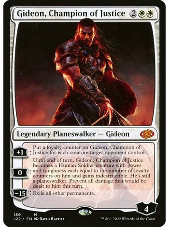 Gideon, Champion of Justice