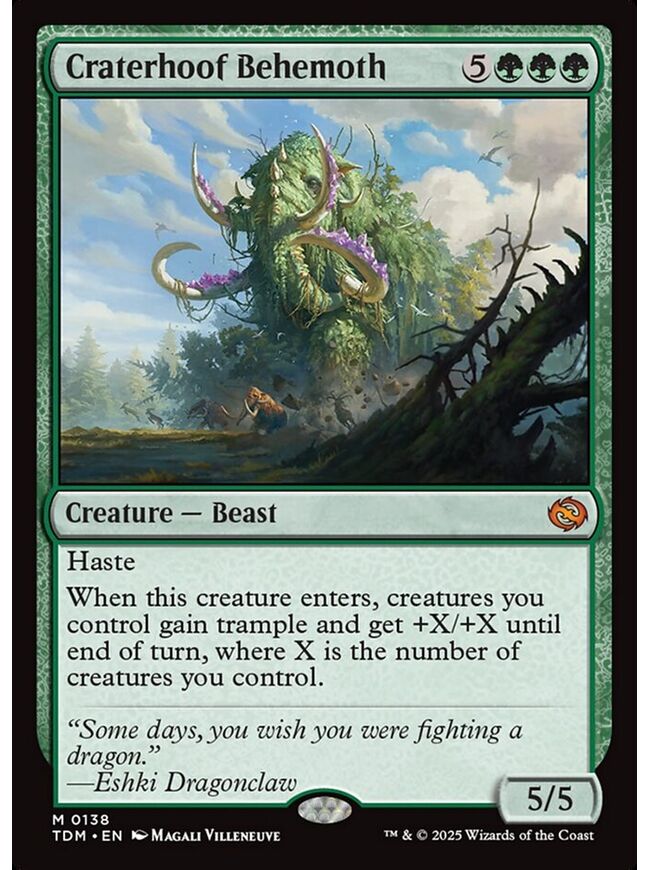 Craterhoof Behemoth