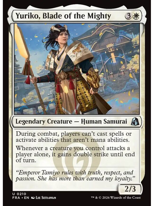 Yuriko, Blade of the Mighty