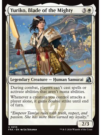 Yuriko, Blade of the Mighty