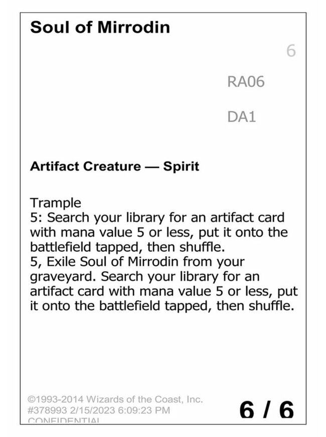 Soul of Mirrodin