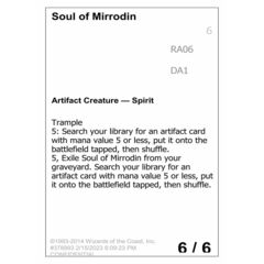 Soul of Mirrodin