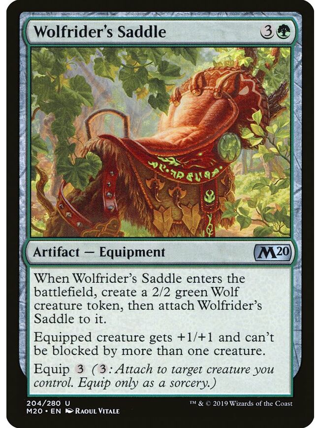 Wolfrider's Saddle