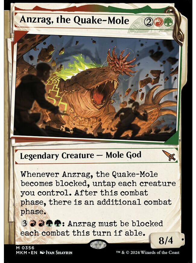 Anzrag, the Quake-Mole