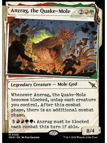 Anzrag, the Quake-Mole