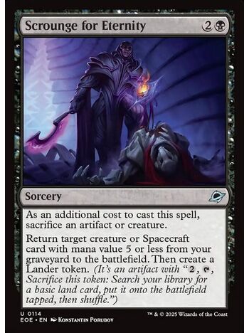 Scrounge for Eternity